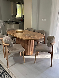 BOHEM MASA TAKIM 90*160 AHŞAP POLO SANDALYE