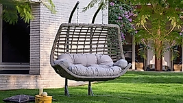 Cunda İkili Rattan Salıncak