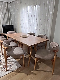 BUKET MASA TAKIM - AHŞAP POLO SANDALYE