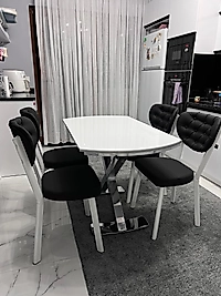 VALENTİNO MASA TAKIM - NİL SANDALYE