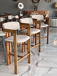 AHŞAP T BAR SANDALYESİ