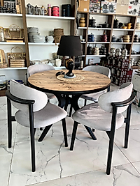 MAXİMA MASA TAKIM - AHŞAP POLO SANDALYE