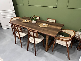 MAİSON MASA TAKIM - AHŞAP SANDALYE