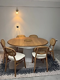 PAPATYA MASA TAKIM 120 LİK - MİAMİ SANDALYE