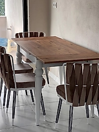 COUNTY MASA TAKIM - ÖRGÜLÜ AY SANDALYE