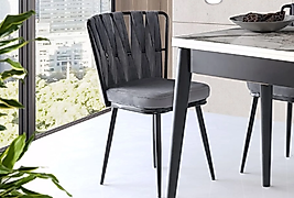 Örgülü Ay Sandalye