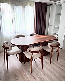 DENİZ MASA TAKIM - AHŞAP POLO SANDALYE