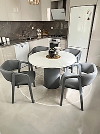 GREN PRO MASA TAKIM AHŞAP VENÜS SANDALYE