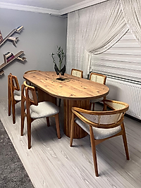 PAPATYA MASA TAKIM - HAZERAN SANDALYE