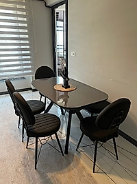 VALENTİNO MASA TAKIMI - AHTAPOT SANDALYE