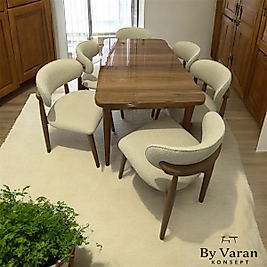 HAZAR MASA TAKIM 80*130 AÇILIR AHŞAP POLO SANDALYE