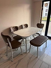 VALENTİNO MASA TAKIM - NİL SANDALYE