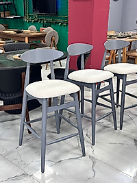 AHŞAP MİRA BAR SANDALYESİ