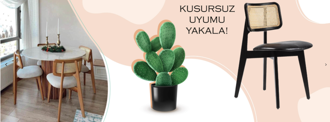 ahşap masa sandalye